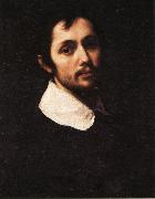 Cristofano Allori Portrait of a Man in Black oil on canvas